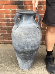 Fantastic Large Antique / Ancient Style Grecian Urn - Great Color - Nice Large Size ! - Almost 28' Tall - WOW