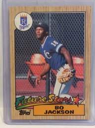 1987 Topps Bo Jackson Future Stars Rookie Card - K