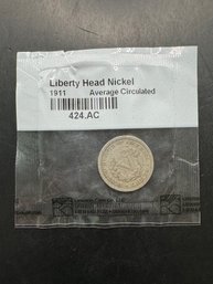 1911 Liberty Head Nickel In Littleton Package
