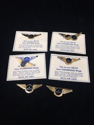 Delta Airlines Various Pin Collection