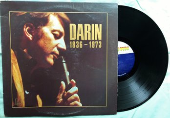 Bobby Darin '1936-1973' 1974 Vinyl Record Album - Motown Records DSRS-8132-1, VG Plus / EX Plus