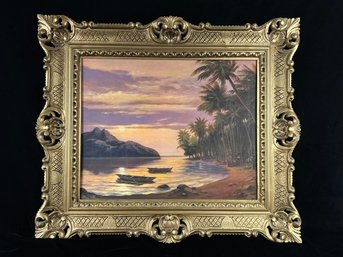 Art Print Of Landscape In Frame