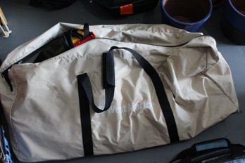 Large West Marine Duffle With Dry Bags, Lifejackets Etc