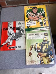 Football Program Lot #1