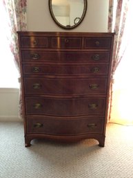 Beautiful Curved Front Chest Of Drawers