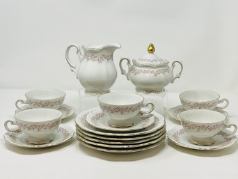 Lady Beatrice By Mitterteich- Partial Tea Service