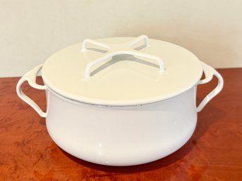 VIntage White Dansk Kobenstyle Casserole