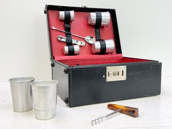 A Vintage Bar In A Box - Just Add Your Own Wine Or Liquor