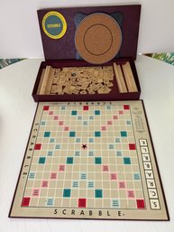 1953 Scrabble Game With Turntable For Board