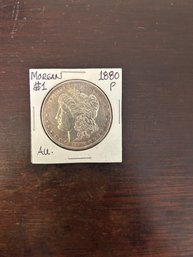 Beautiful 1880 Morgan Silver Dollar 90 Silver