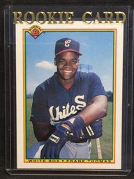 1990 Bowman Frank Thomas Rookie Card - K