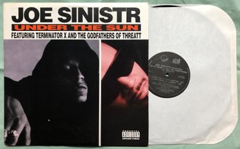 Joe Sinistr 1994 Vinyl Promo Record Album - 'Under The Sun' With Terminator X & Godfathers Of Threat, NM/NM