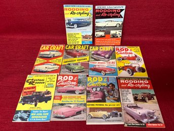 Amazing  Group Of 50s Custom Car Magazines