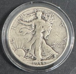 1944-S Walking Liberty Silver Half Dollar