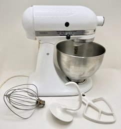 Kitchen Aid Mixer With Accessories Model K45SS