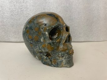 Ocean Jasper Skull, 2 Lb 3.2oz
