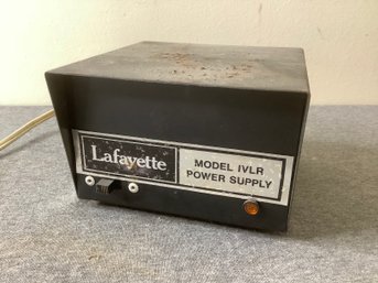 Lafayette Model IVLR Power Supply