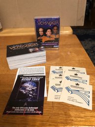 1995 Star Trek Voyager Series Two Collector Cards #1-90.   Lot 21