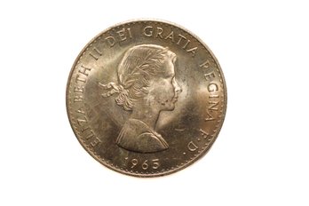 1965 Elizabeth II Commemorative Crown Winston Churchill