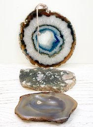 Geodes - Art, Change Tray, And Paperweight