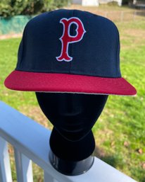 NWT PRO-LINE Pawtucket Red Sox Fitted Hat Minor League Baseball Size 7 1/4 Beautiful Colors!