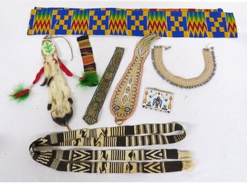 A Selection Of Native American Indian Trading Post Goods