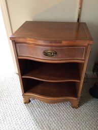 Curved Front Night Stand