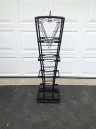 Black Metal Shelving