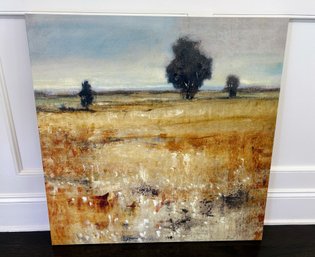 Large Landscape  - Reproduction Canvas With Added Texture