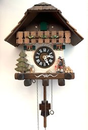 Adorable Christmas Cuckoo Clock