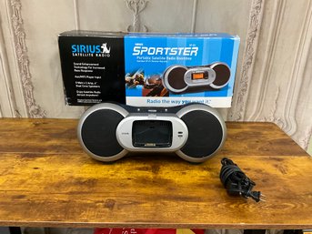 Sirius Sportster SP-B1 Portable Satellite Radio Boombox