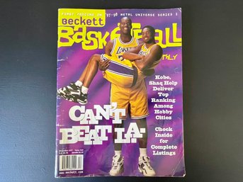 Kobe Bryant/Shaq Cover - Basketball Monthy, December 1997