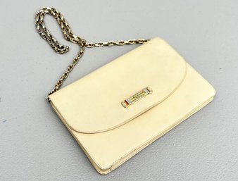 A Vintage Italian Leather Purse By Luci