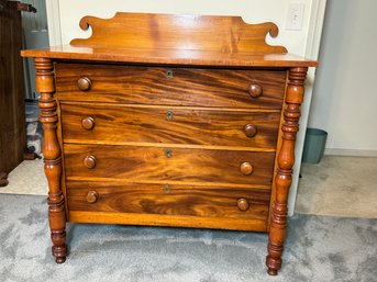 A SHERIDEN CHEST OF DRAWERS CIRCA 1840