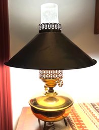 Brass Shade Table Lamp