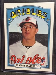 2013 Topps Archives Manny Machado Rookie Card - K
