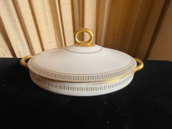 Italian Covered Round Vegetable Server