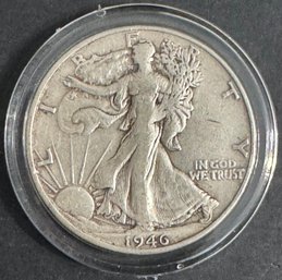 1946-S Walking Liberty Silver Half Dollar