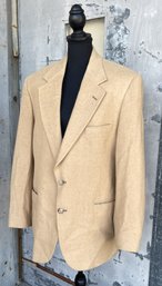 Bally Of Switzerland- Men's Tan Cashmere Blazer