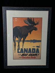 Canadian Pacific Framed Poster