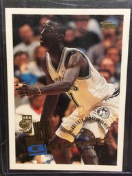 1996 Topps Draft Pick Kevin Garnett Rookie Card - K
