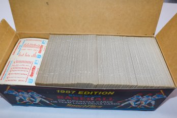 1987 Edition Magic Motion Baseball 200 Superstar Cards With 136 Team Logo Trivia Cards