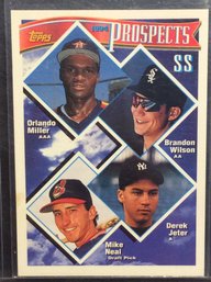 1994 Topps Prospects Derek Jeter Rookie Card - K