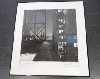 Penthouse NY City Framed Photograph Signed Joe Kelly