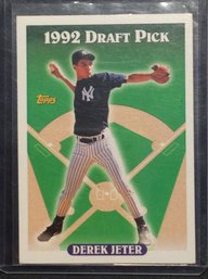 1993 Topps Draft Pick Derek Jeter Rookie Card - K