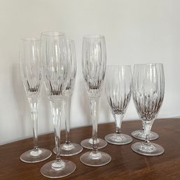 A Partial Set Of Mikasa 'Arctic Lights' Crystal Stemware