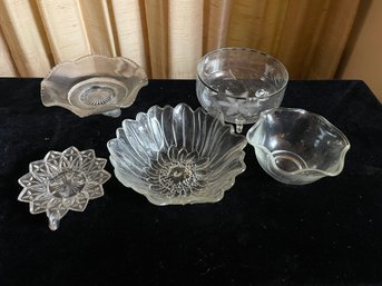 Glass Dish Lot