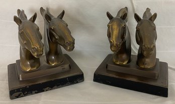 Horse Head Bookends