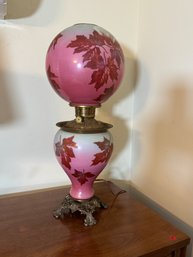 ANTIQUE GONE WITH THE WIND LAMP