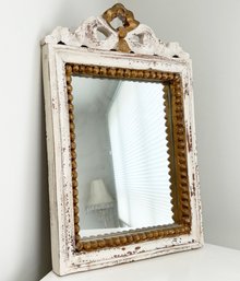 A Hand Painted Shabby-Chic Mirror